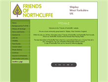 Tablet Screenshot of friendsofnorthcliffe.org.uk
